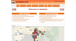 Desktop Screenshot of jaindata.com